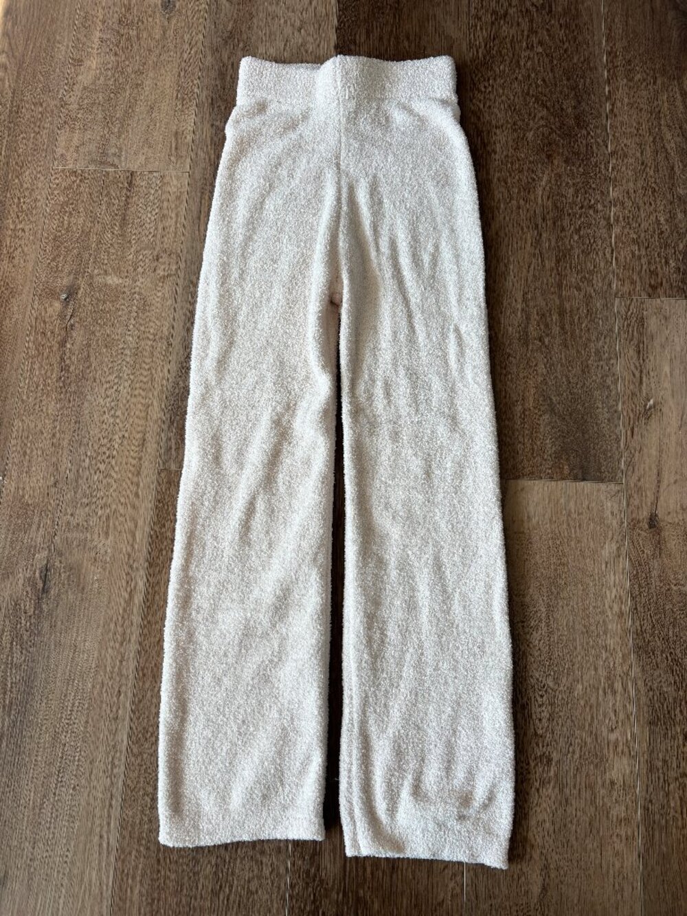 Sincerely Jules Cream Fuzzy Pants - Size Small - NWOT